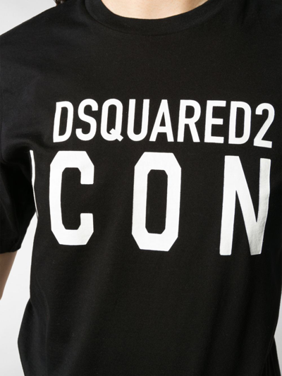 Shop Dsquared2 Icon Logo Cotton T-shirt