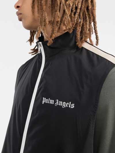 Shop Palm Angels Logo Vest In Black
