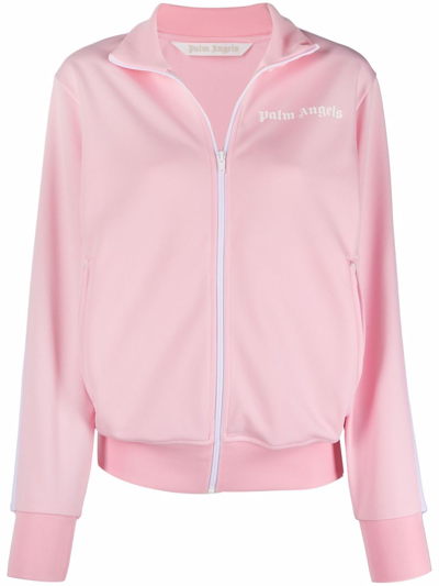 Shop Palm Angels Classic Track Jacket In Pink