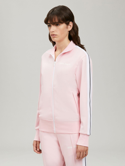 Shop Palm Angels Classic Track Jacket In Pink