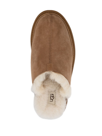 Shop Ugg Hyde Slippers In Brown