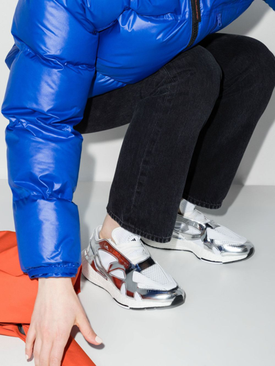Shop Adidas By Stella Mccartney Ultraboost 22 Sneakers In Silver