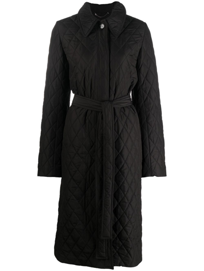 Shop Stella Mccartney Light Quilted Trench Coat