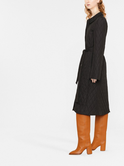 Shop Stella Mccartney Light Quilted Trench Coat
