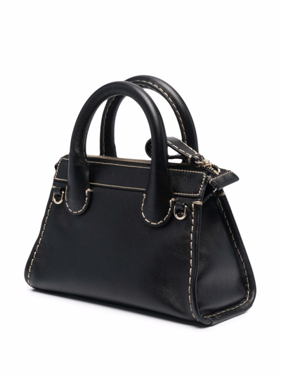 Shop Chloé Edith Mini Leather Handbag