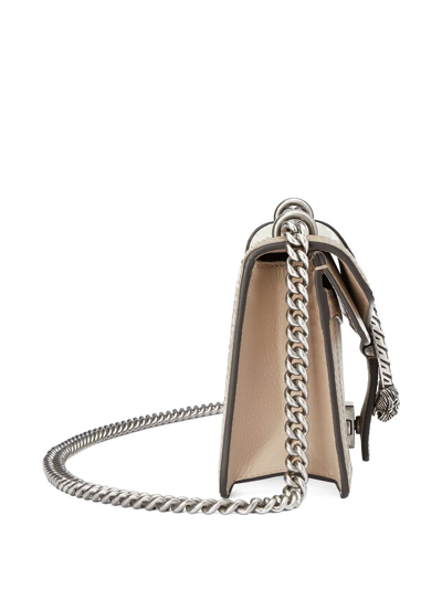 Shop Gucci Dionysus Gg Supreme Motif Small Shoulder Bag In Beige