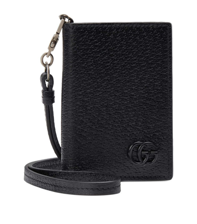 Shop Gucci Gg Marmont Leather Card Case