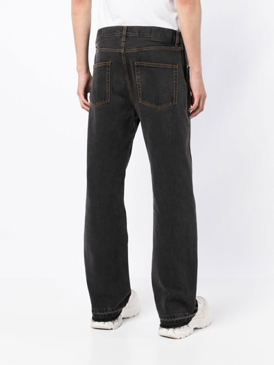 Shop Alexander Mcqueen Denim Cotton Jeans