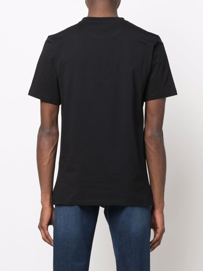 Shop Paul Smith Cotton T-shirt In Black