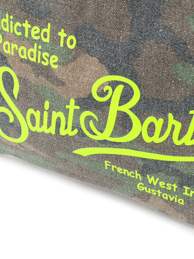 Shop Mc2 Saint Barth Parisienne Pouch In Camouflage