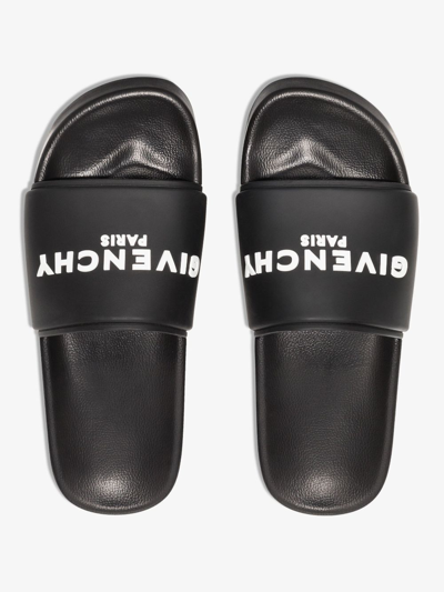 Shop Givenchy Logo Platform Sandals