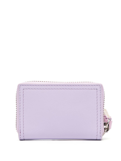 Shop Jacquemus Le Porte Rectangle Wallet In Violet