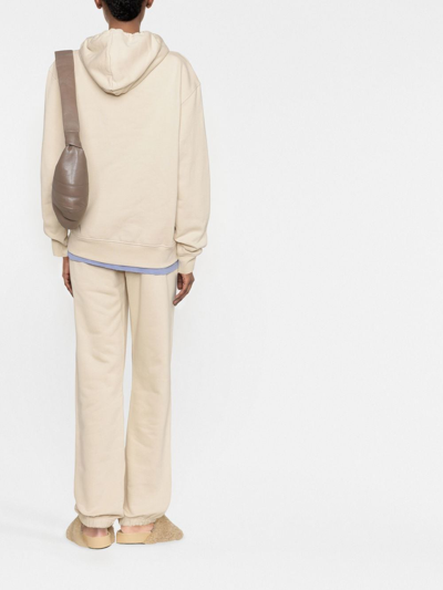 Jacquemus Le Jogging Logo Printed Track Pants In Neutrals | ModeSens
