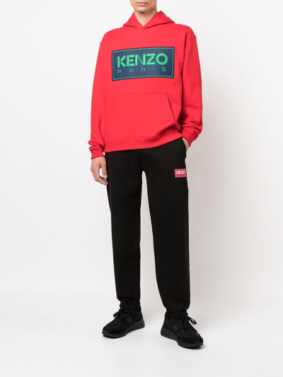 Shop Kenzo Logo Cotton Sweatpants