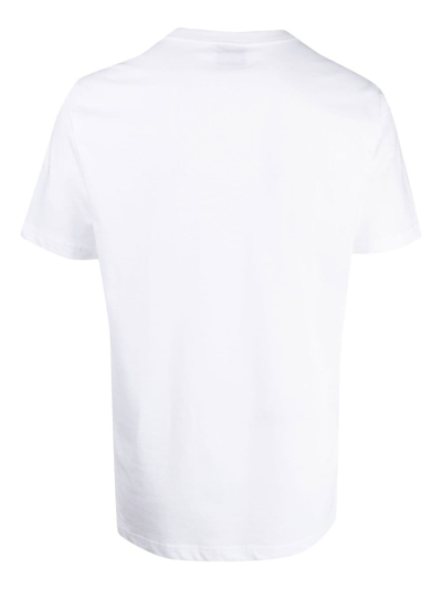 Shop Ps By Paul Smith Cotton Printed T-shirt In White