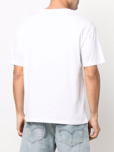 Shop Apc Kyle Organic Cotton T-shirt In White
