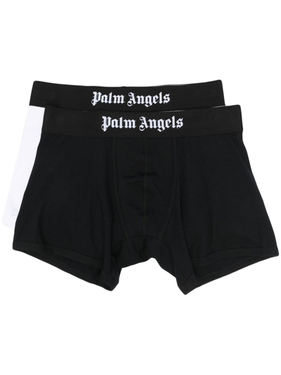 Shop Palm Angels Cotton Boxer Bipack In Multicolor