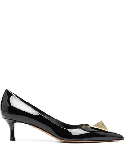 Shop Valentino One Stud Patent Leather Pumps