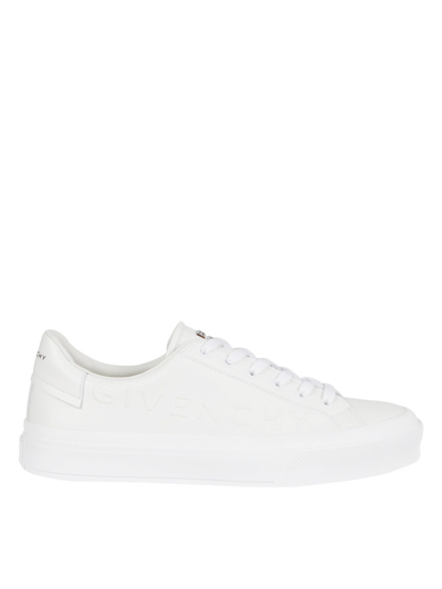 Shop Givenchy Leather Sneaker In White