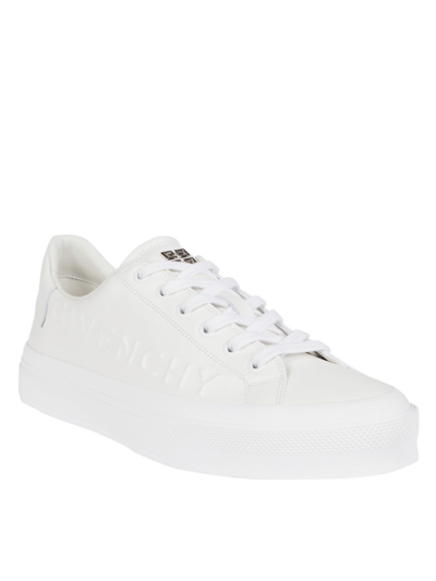Shop Givenchy Leather Sneaker In White