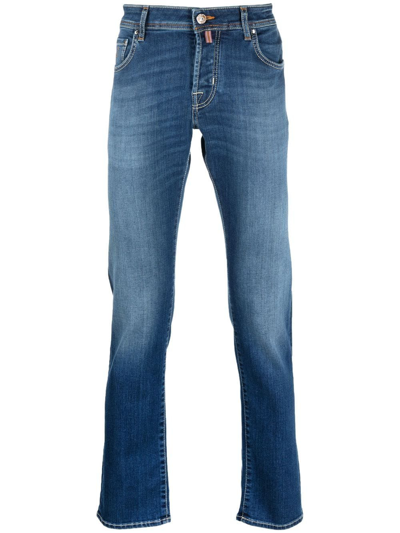 Shop Jacob Cohen Nick Jeans In Blue
