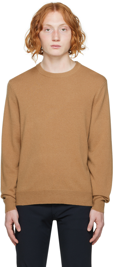 Shop Theory Tan Hilles Sweater In Dla Elk