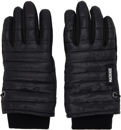 Shop Mackage Black Alfie Gloves