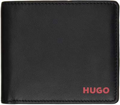 Shop Hugo Black Subway Bifold Wallet In 002 Black