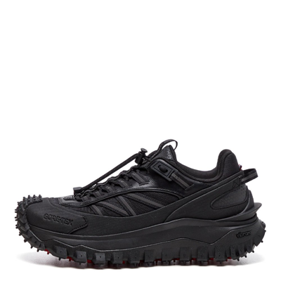 Shop Moncler Trailgrip Gtx Low Top Trainers In Black