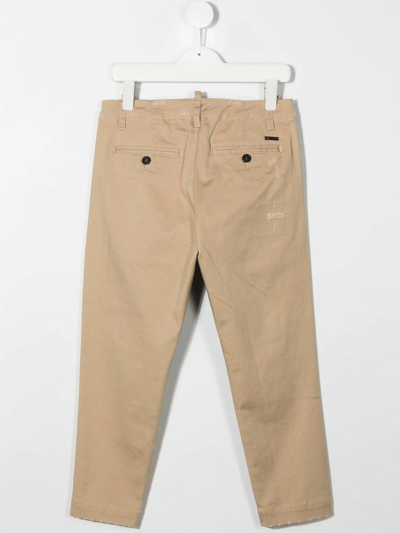 Dsquared2 D2p515m Trousers Dsquared In Neutrals