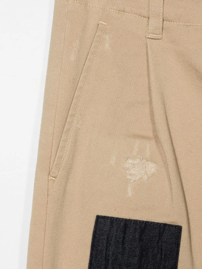 Dsquared2 D2p515m Trousers Dsquared In Neutrals