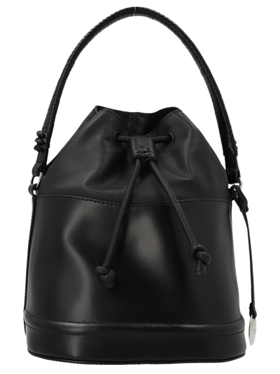 Shop Staud Anges Bucket Bag In Black