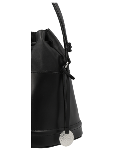 Shop Staud Anges Bucket Bag In Black