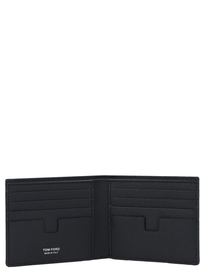 Shop Tom Ford Tf Wallet In Blue