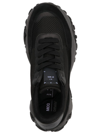 Shop Mcq By Alexander Mcqueen Icon 0 Crimp Sneakers In Black