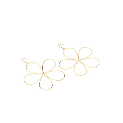 Shop Amorcito Azuma Earrings In Gold