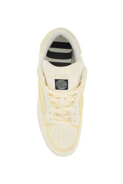 Shop Diesel S-sinna Low Sneakers In White