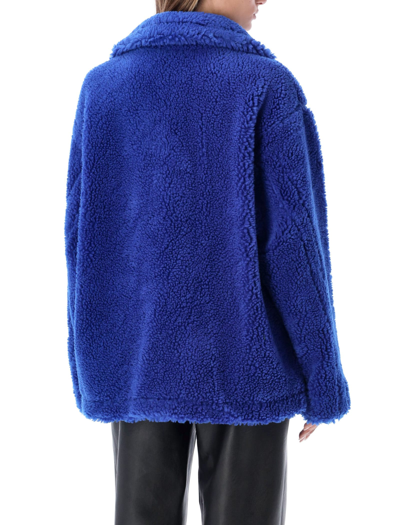 Shop Stand Studio Marina Jacket In Electric Blue