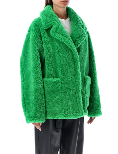 Shop Stand Studio Marina Jacket In Bright Green