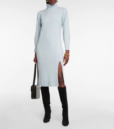 Shop Jardin Des Orangers Wool And Cashmere Sweater Dress In 225-10