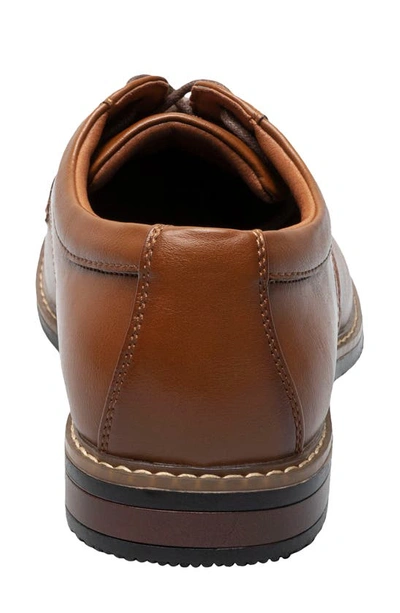 Nunn Bush Carmelo Cap Toe Derby In Cognac