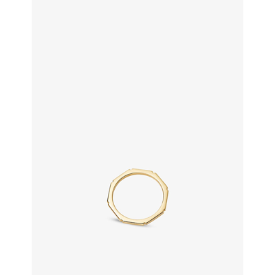 Astley Clarke Aubar 18ct Yellow Gold-plated Vermeil Sterling Silver Ring In Yellow Gold Vermeil