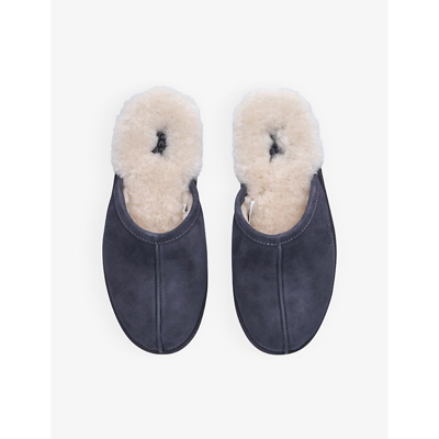 Ugg Scuff Mens Slipper In Grey/dark