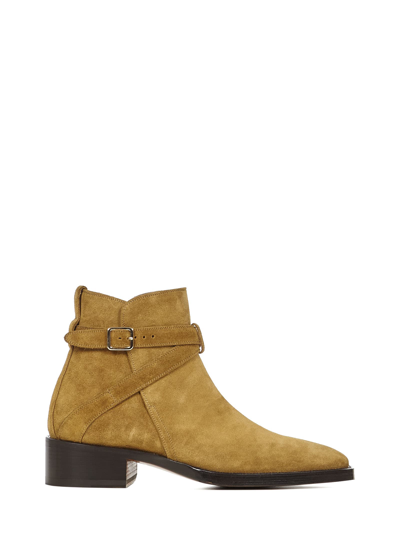 Shop Tom Ford Roadchester Boots In Brown