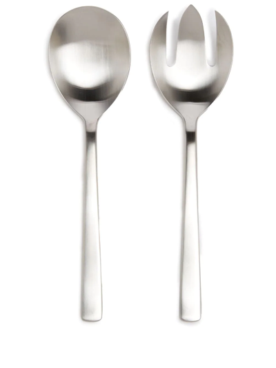 Shop Kay Bojesen Grand Prix Salad Set In Silber