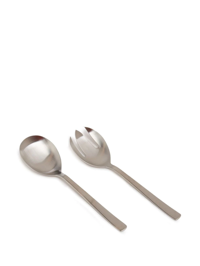 Shop Kay Bojesen Grand Prix Salad Set In Silber