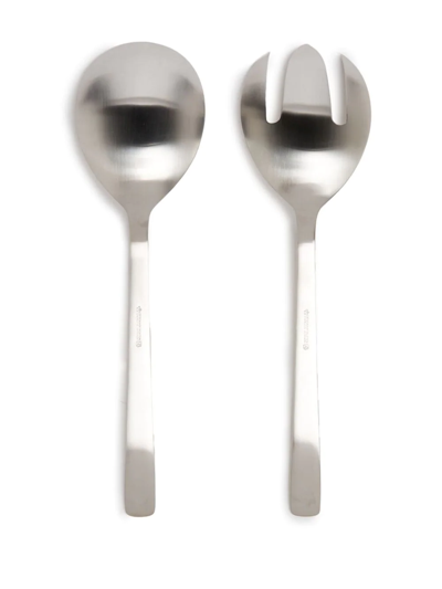 Shop Kay Bojesen Grand Prix Salad Set In Silber