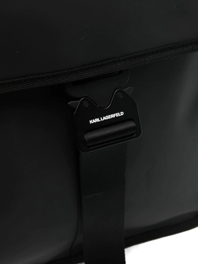 Shop Karl Lagerfeld K/kover Backpack In Black
