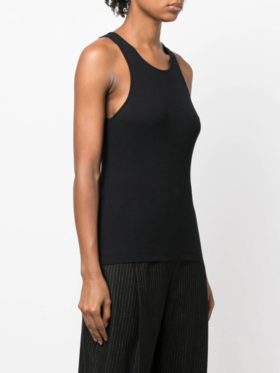 Totême Organic Cotton Tank Top In Black