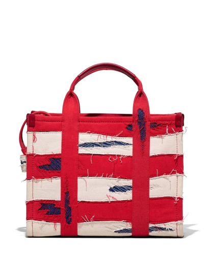 Marc Jacobs Medium The Americana Tote Bag In Red